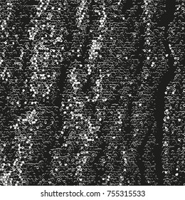 Grunge Dust Messy Background. Easy To Create Abstract Vintage, Dotted, Scratched Effect With Grain And Noise. Aged Design Element. Black and White Vector