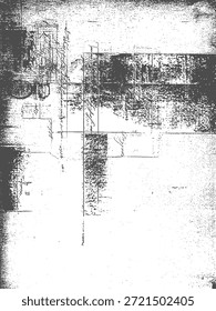 Superposición de textura de partículas de polvo de grunge con detalles de grano sucio para fondos vintage, efectos cinematográficos y uso de diseño moderno