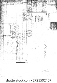 Superposición de textura de partículas de polvo de grunge con detalles de grano sucio para fondos vintage, efectos cinematográficos y uso de diseño moderno