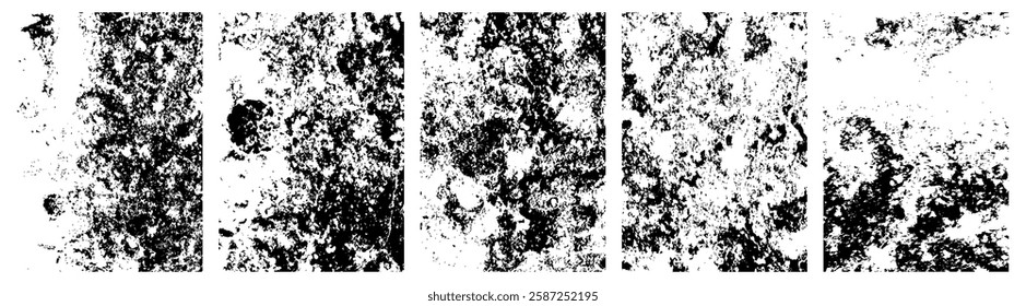 Grunge Dust and Scratches Texture Overlay for Graphic Design.Simply Place illustration over any Object to Create grungy Effect.