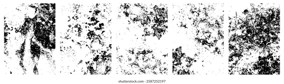 Grunge Dust and Scratches Texture Overlay for Graphic Design.Simply Place illustration over any Object to Create grungy Effect.