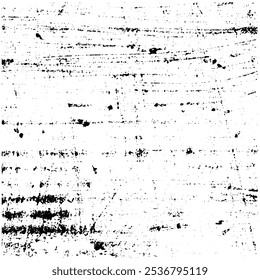 Grunge Dust and Scratches Texture. Worn overlay Distressed background. Black and White Dirty wall Surface