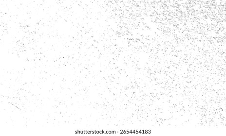 Fondo abstracto de la textura del polvo del grunge. Partículas descoloridas dispersas con diseño de contraste. Diseño de superficie minimalista moderno para uso creativo.
