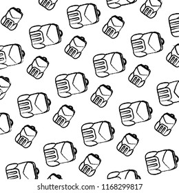 grunge education backpack school tool background