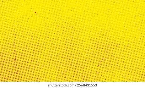 grunge effect texture Wall paint texture, Yellow Dust and scratches design, Abstract halftone vector illustration, halftone pattern effect texture grunge abstract background