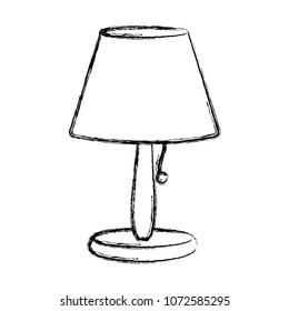 grunge electric lamp to light object decorative