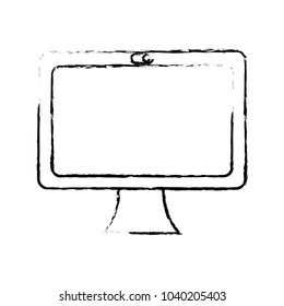 grunge electronic screen computer technology object