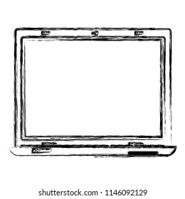 grunge electronic screen lapto database technology