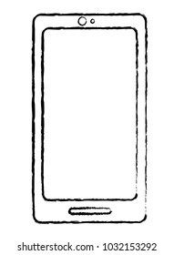 grunge electronic smartphone technology to message communication