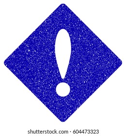 Grunge Error rubber seal stamp watermark. Icon symbol with grunge design and dirty texture. Unclean vector blue sign.
