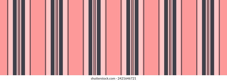 Grunge fabric background vertical, store pattern textile seamless. Postcard stripe lines vector texture in dark and red color.