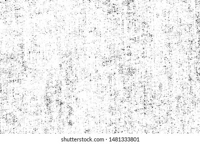 Grunge fabric texture. Abstract rough fabric background with halftone, spots and noise. Overlay template. Vector illustration