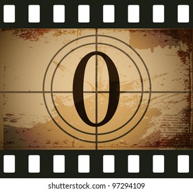 Grunge film countdown