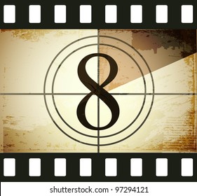 Grunge film countdown