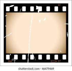 Grunge film strip