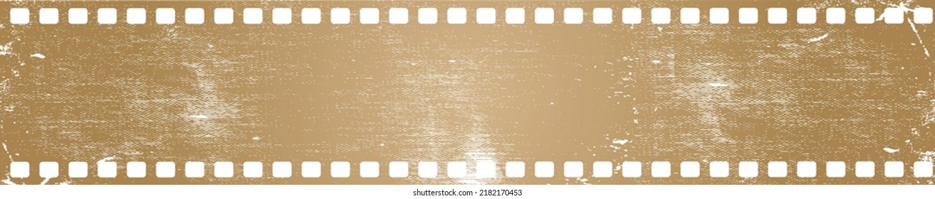 Grunge film strip. Vector illustration