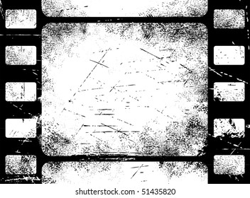 Grunge filmstrip background