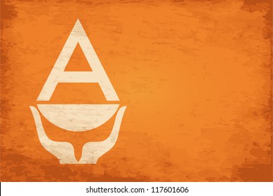 Grunge Flag of Antarctica