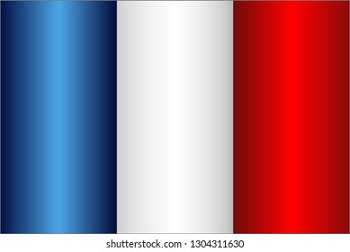 Grunge flag of France - Illustration, 
France vector image