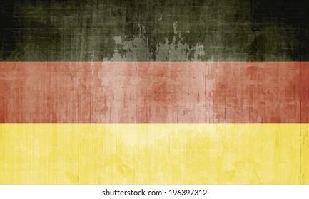 Grunge Flag Of Germany