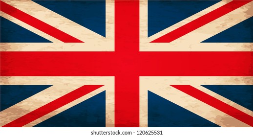 Grunge Flag of United Kingdom