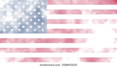 Grunge Flag of the USA 