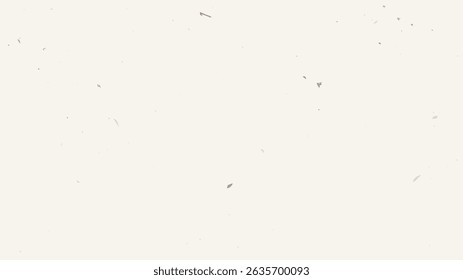 Grunge flecked paper background with a vintage, grainy texture. Features speckles, flecks, specks, and scattered particles for a rustic, handcrafted look. Vector illustration