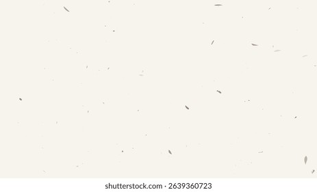 Grunge flecked paper background with a vintage, grainy texture. Features speckles, flecks, specks, and scattered particles for a rustic, handcrafted look. Vector illustration
