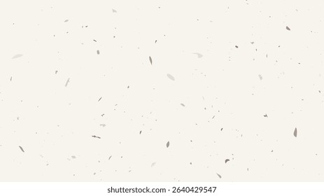 Grunge flecked paper background with a vintage, grainy texture. Features speckles, flecks, specks, and scattered particles for a rustic, handcrafted look. Vector illustration