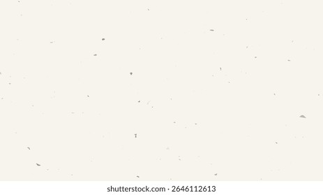 Fundo de papel serrilhado grunge com uma textura granulada vintage. Apresenta manchas, manchas, manchas e partículas dispersas para uma aparência rústica e artesanal. Ilustração vetorial