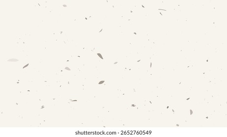 Fundo de papel serrilhado grunge com uma textura granulada vintage. Apresenta manchas, manchas, manchas e partículas dispersas para uma aparência rústica e artesanal. Ilustração vetorial