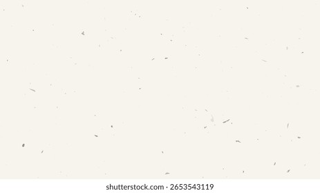 Fundo de papel serrilhado grunge com uma textura granulada vintage. Apresenta manchas, manchas, manchas e partículas dispersas para uma aparência rústica e artesanal. Ilustração vetorial
