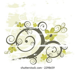 farbiger floraler Hintergrund