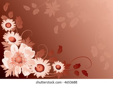 farbiger floraler Hintergrund