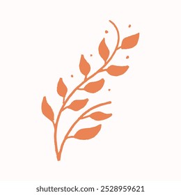 Grunge flower texture abstract background with moden, simple and playful color. Editable file