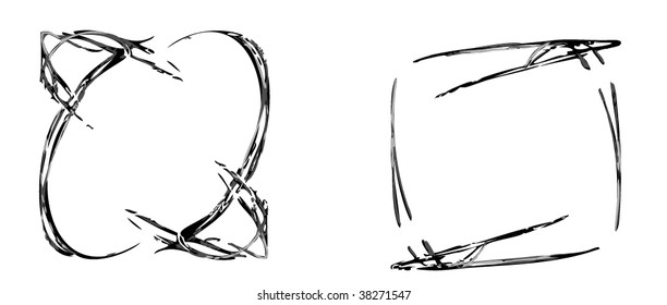 grunge frame