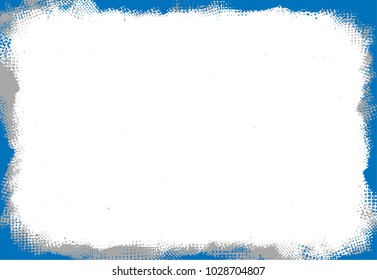 Grunge frame - abstract texture. Stock vector design template - easy to use