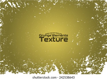Grunge frame - abstract texture. Stock vector design template - easy to use