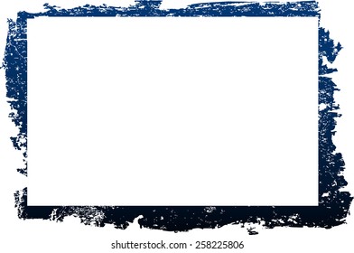 Grunge frame - abstract texture. Stock vector design template - easy to use
