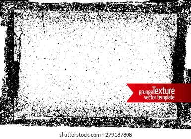 Grunge frame - abstract texture. Stock vector design template - easy to use
