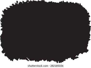 Grunge frame - abstract texture. Stock vector design template - easy to use