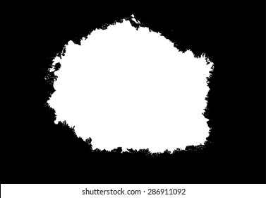 Grunge frame - abstract texture. Stock vector design template - easy to use