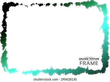 Grunge frame - abstract texture. Stock vector design template - easy to use