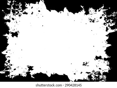 Grunge frame - abstract texture. Stock vector design template - easy to use