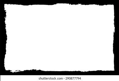 Grunge frame - abstract texture. Stock vector design template - easy to use