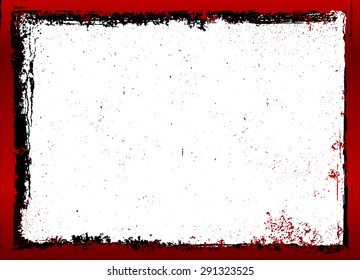 Grunge frame - abstract texture. Stock vector design template - easy to use