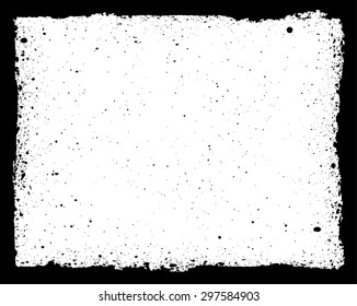 Grunge frame - abstract texture. Stock vector design template - easy to use