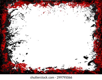 Grunge frame - abstract texture. Stock vector design template - easy to use
