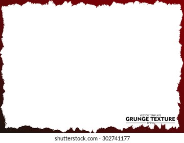 Grunge frame - abstract texture. Stock vector design template - easy to use
