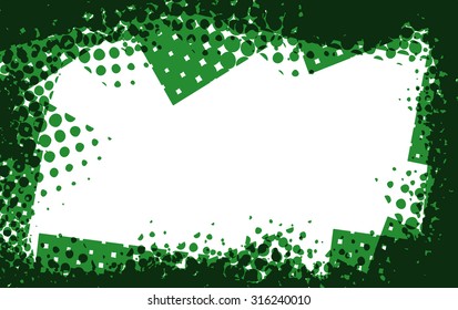 Grunge frame - abstract texture. Stock vector design template - easy to use
